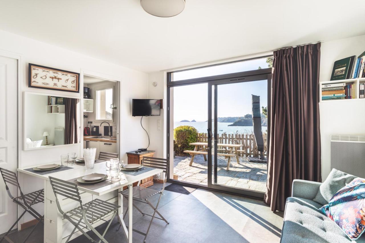 Jardin Sur L'Eau - Appt Vue Mer 캉칼 외부 사진