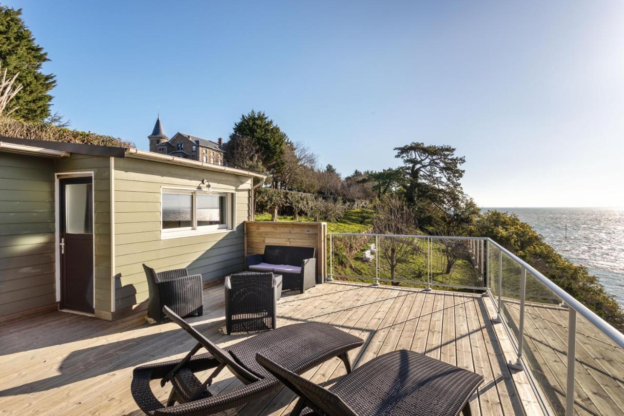Jardin Sur L'Eau - Appt Vue Mer 캉칼 외부 사진