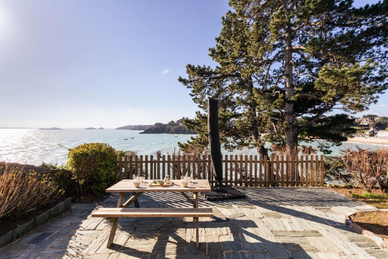 Jardin Sur L'Eau - Appt Vue Mer 캉칼 외부 사진